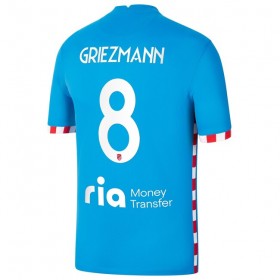 Atlético Madrid Fodboldtrøjer Antoine Griezmann 8 3. sæt 2021/22 Kort ærmer